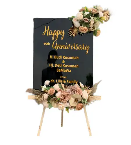 Papan Bunga Akrilik Tegaljadi