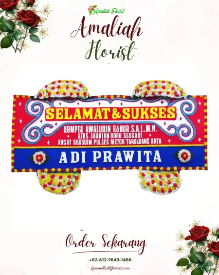 Papan Bunga Ucapan Selamat Tegaljadi
